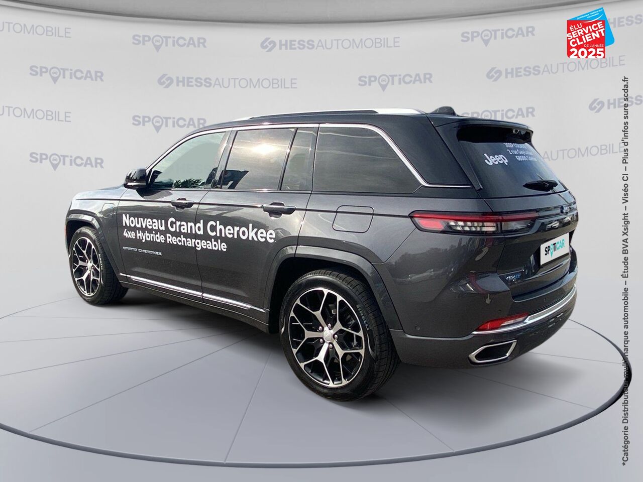 Véhicule d'occasion JEEP GRAND CHEROKEE 2.0 T 380CH 4XE SUMMIT RESERVE QUADRA-TRAC II BVA8 chez Renault Colmar
