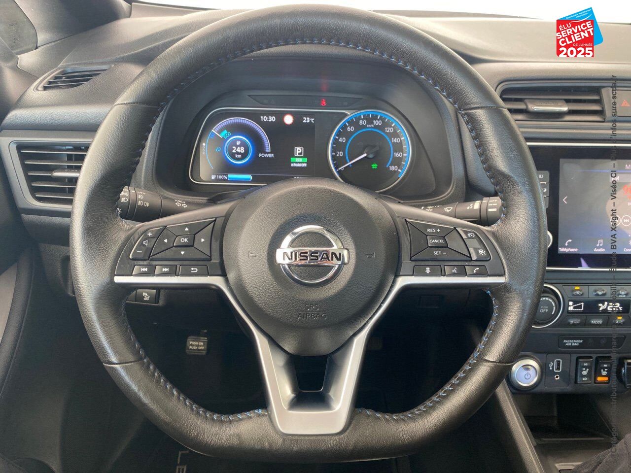 Véhicule d'occasion NISSAN LEAF 150CH 40KWH ACENTA 21.5 chez Hyundai Epernay