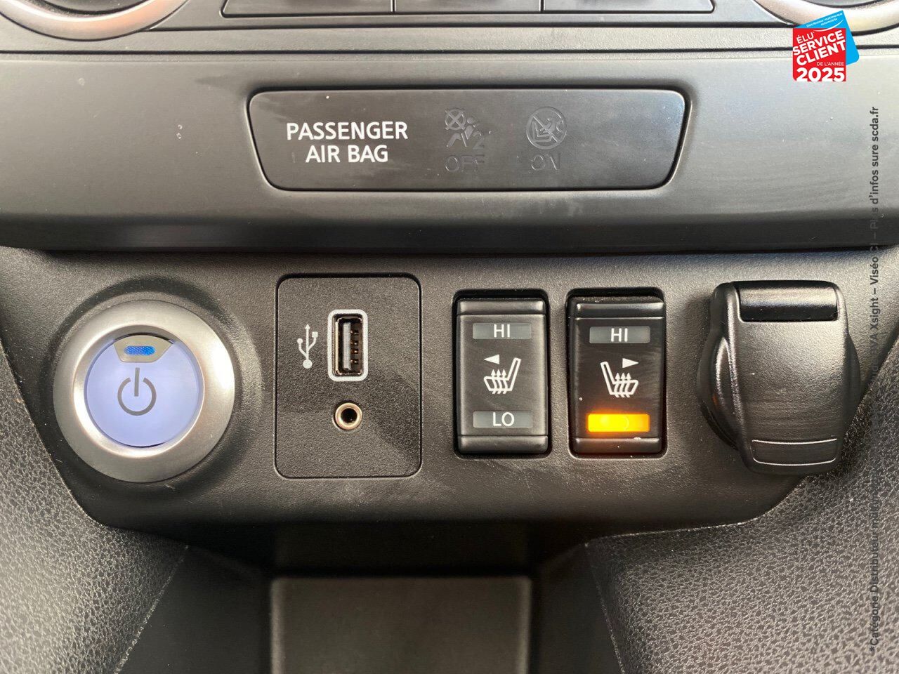 Véhicule d'occasion NISSAN LEAF 150CH 40KWH ACENTA 21.5 chez Hyundai Epernay