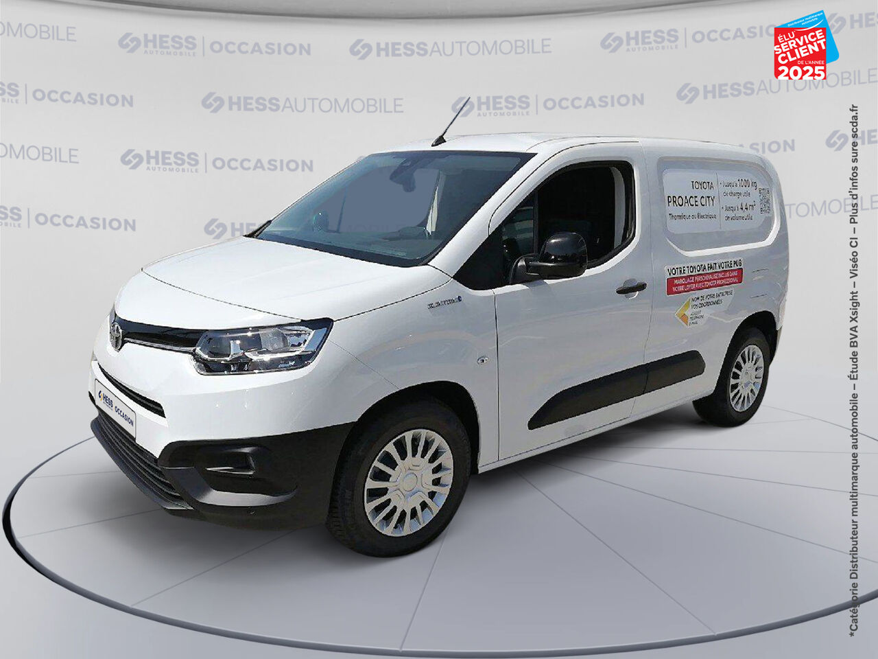 Véhicule d'occasion TOYOTA PROACE CITY ELECTRIC MEDIUM 50 KWH BUSINESS RC23 chez Toyota Bar le Duc
