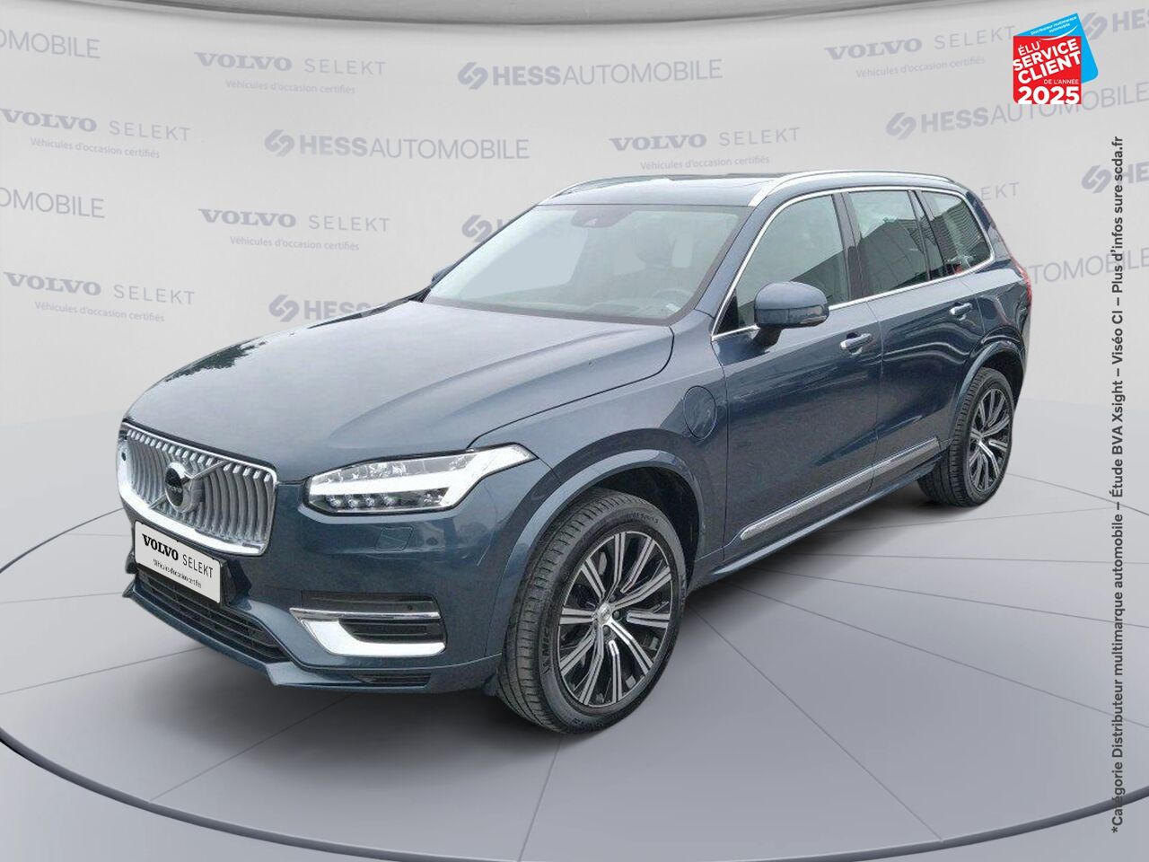 Véhicule d'occasion VOLVO XC90 T8 TWIN ENGINE 303 + 87CH INSCRIPTION LUXE GEARTRONIC 7 PLACES 48G chez Opel Verdun