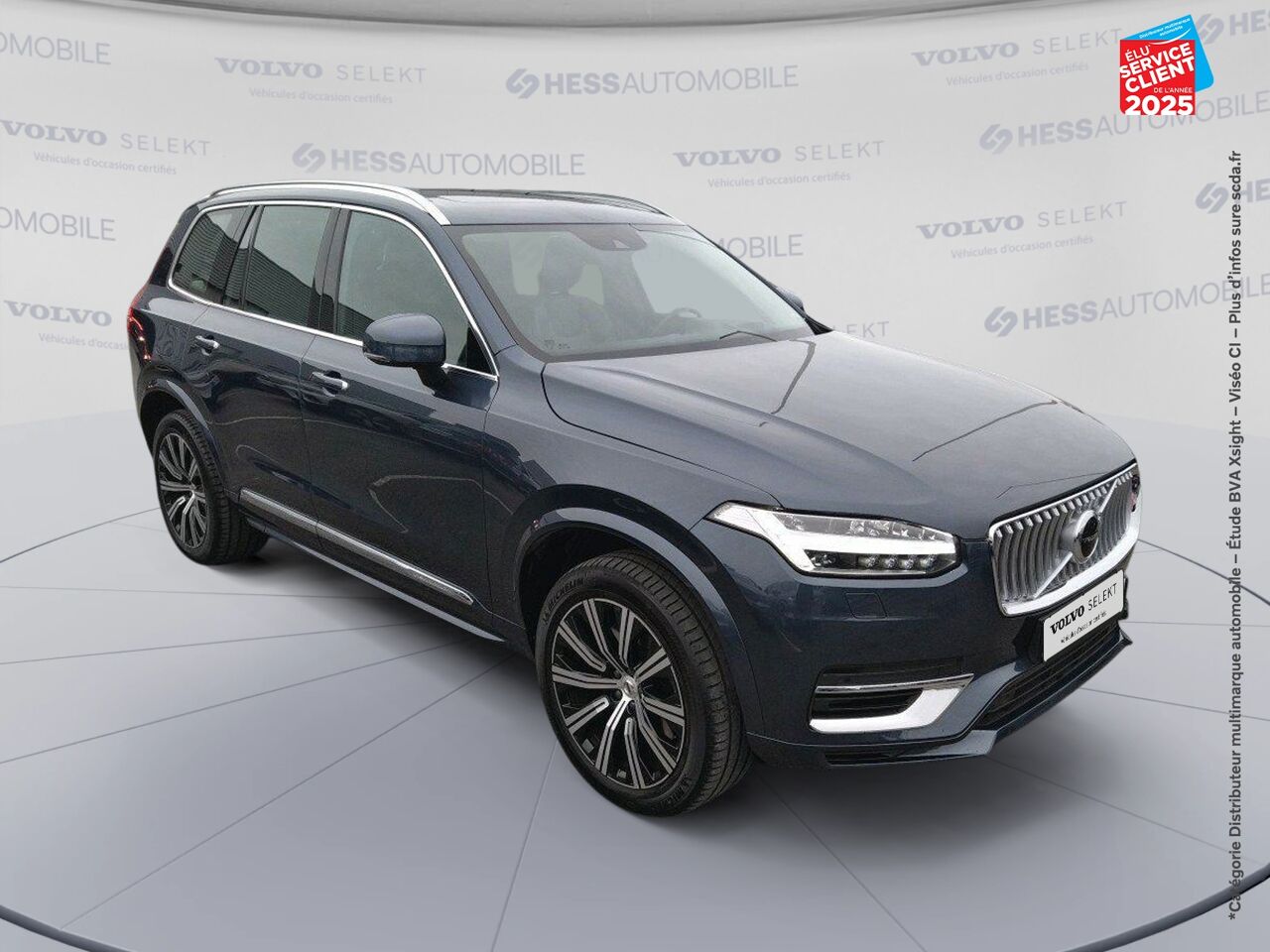 Véhicule d'occasion VOLVO XC90 T8 TWIN ENGINE 303 + 87CH INSCRIPTION LUXE GEARTRONIC 7 PLACES 48G chez Opel Verdun