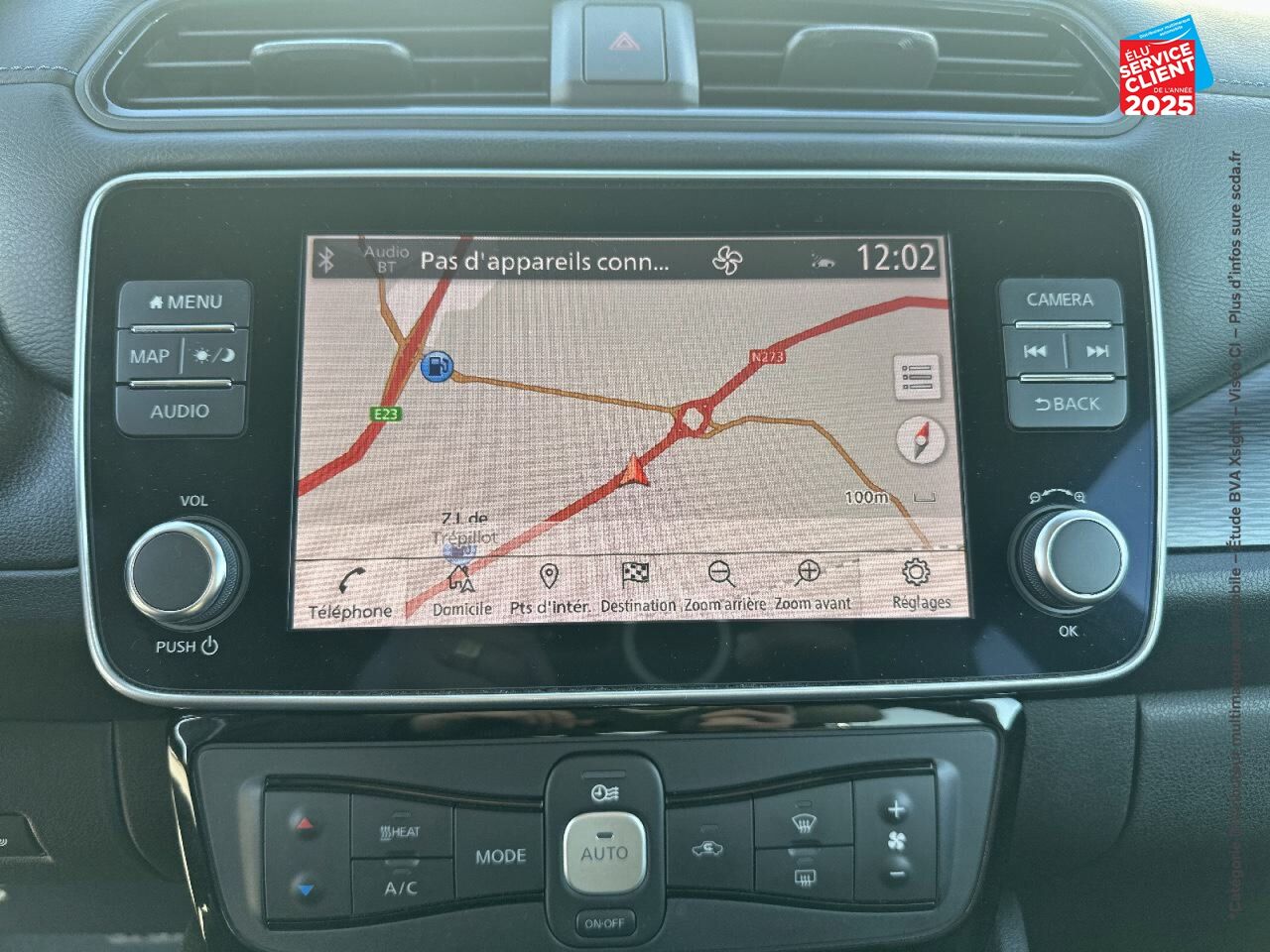 Véhicule d'occasion NISSAN LEAF 150CH 40KWH TEKNA chez Nissan Beaune