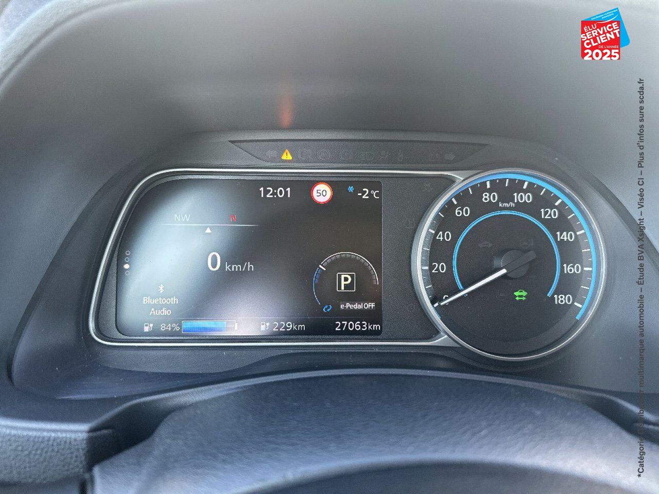 Véhicule d'occasion NISSAN LEAF 150CH 40KWH TEKNA chez Nissan Beaune