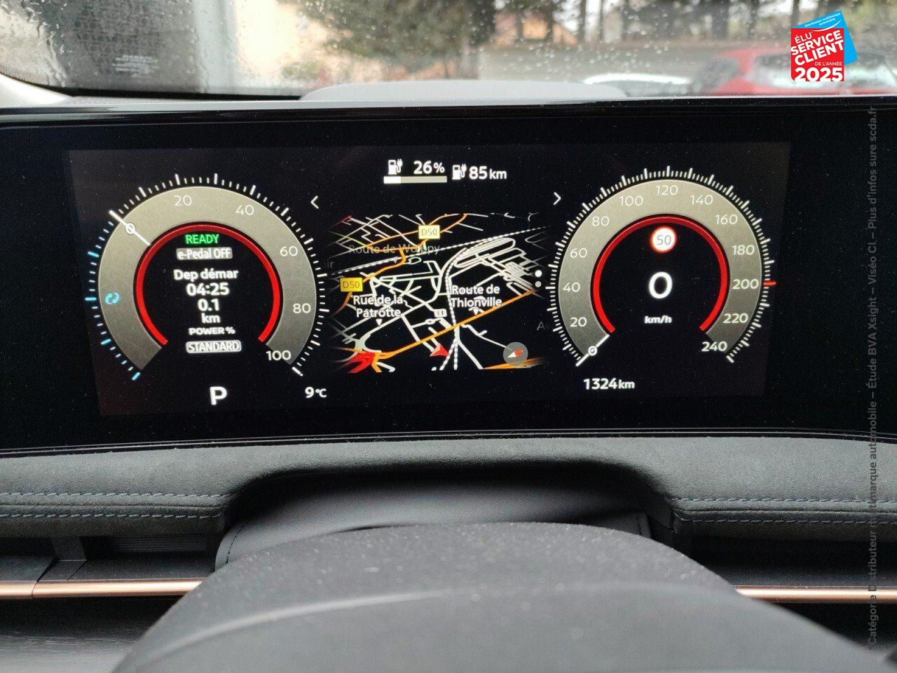 Véhicule d'occasion NISSAN ARIYA 87KWH 394CH E-4ORCE EVOLVE+ chez Nissan Belfort