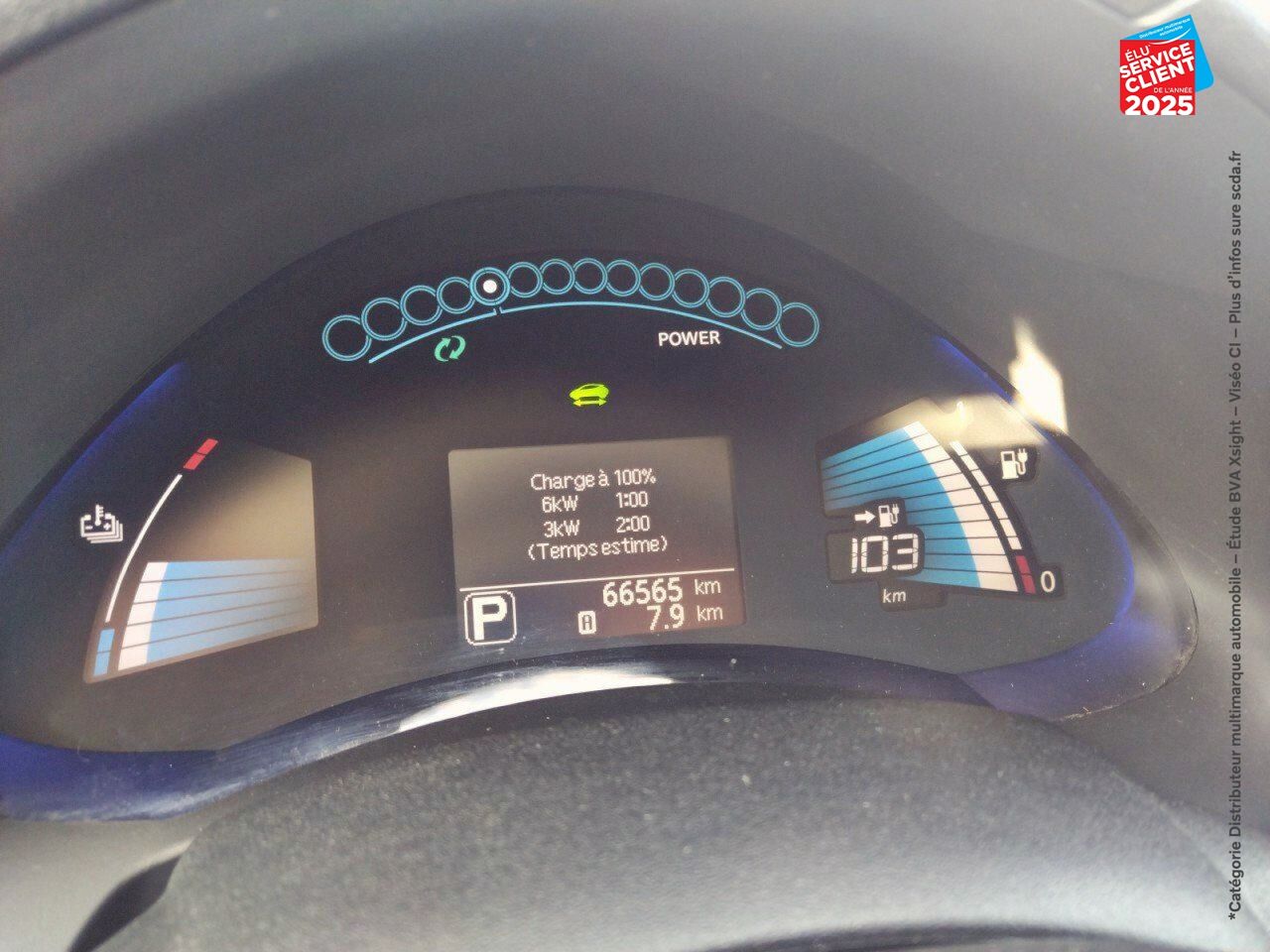 Véhicule d'occasion NISSAN LEAF 109CH 30KWH TEKNA chez Nissan Beaune