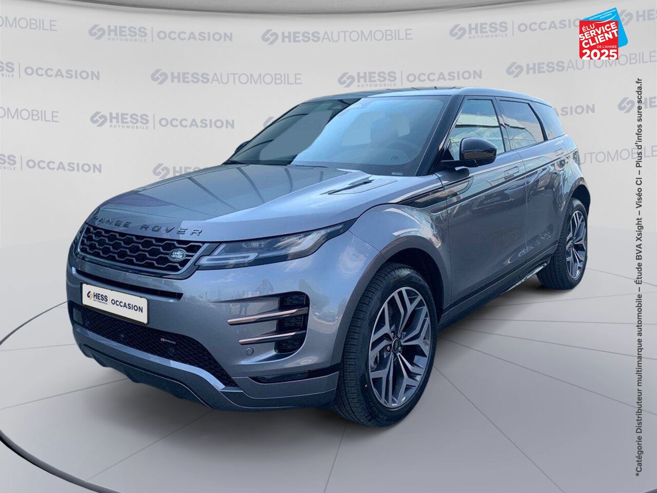 Véhicule d'occasion LAND-ROVER RANGE ROVER EVOQUE 2.0 P 200CH FLEX FUEL R-DYNAMIC SE AWD BVA MARK III chez Hyundai Reims