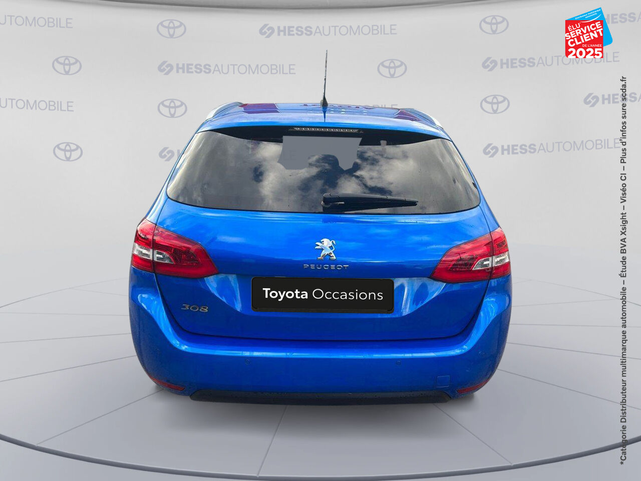 Véhicule d'occasion PEUGEOT 308 SW 1.2 PURETECH 130CH SS ALLURE PACK chez Renault Saint-Louis
