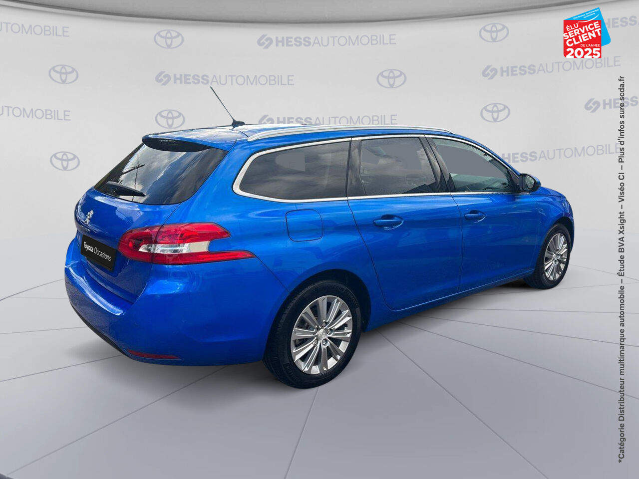 Véhicule d'occasion PEUGEOT 308 SW 1.2 PURETECH 130CH SS ALLURE PACK chez Renault Saint-Louis