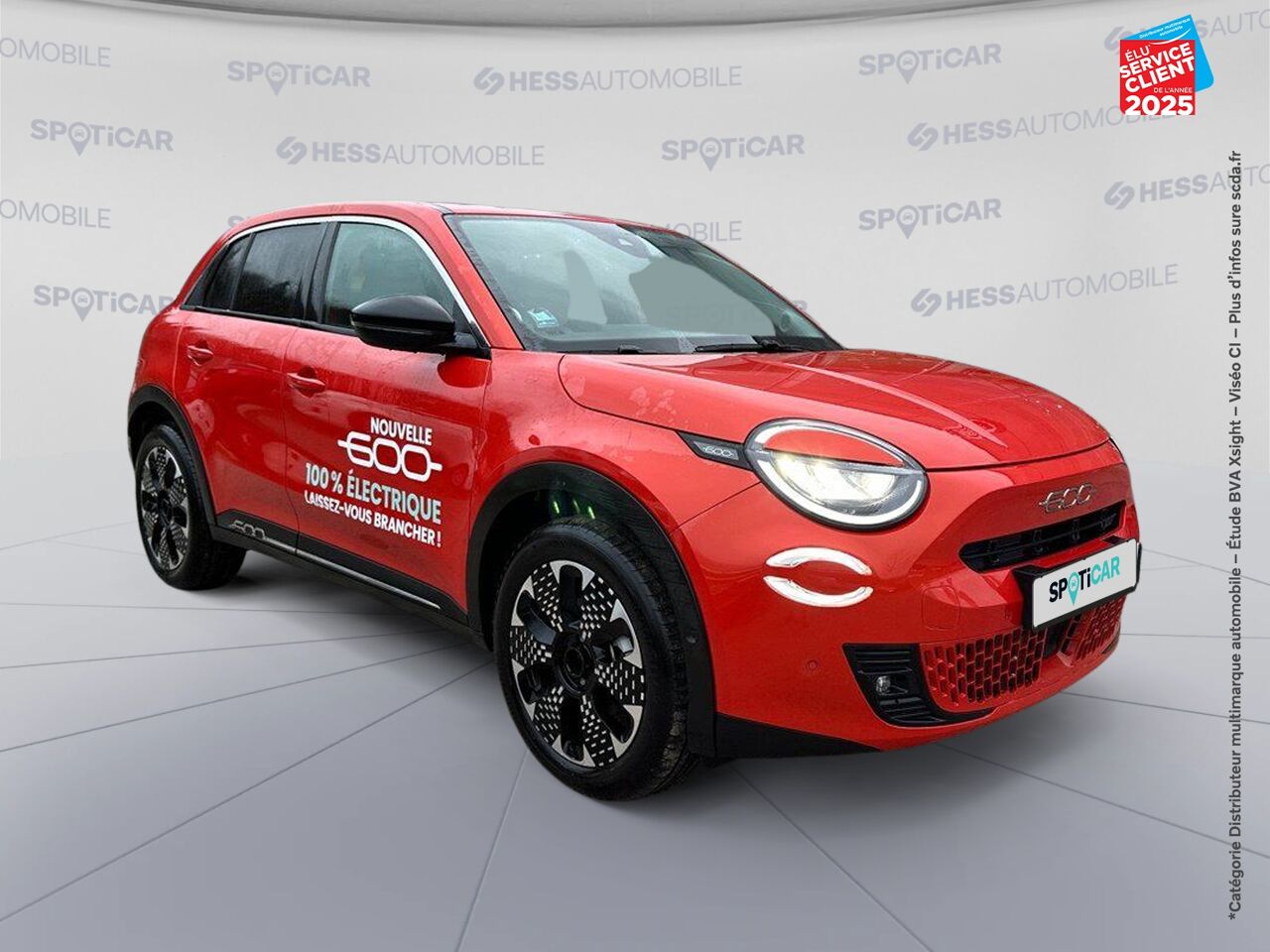 Véhicule d'occasion FIAT 600 E 156CH 54KWH LA PRIMA chez Fiat Strasbourg