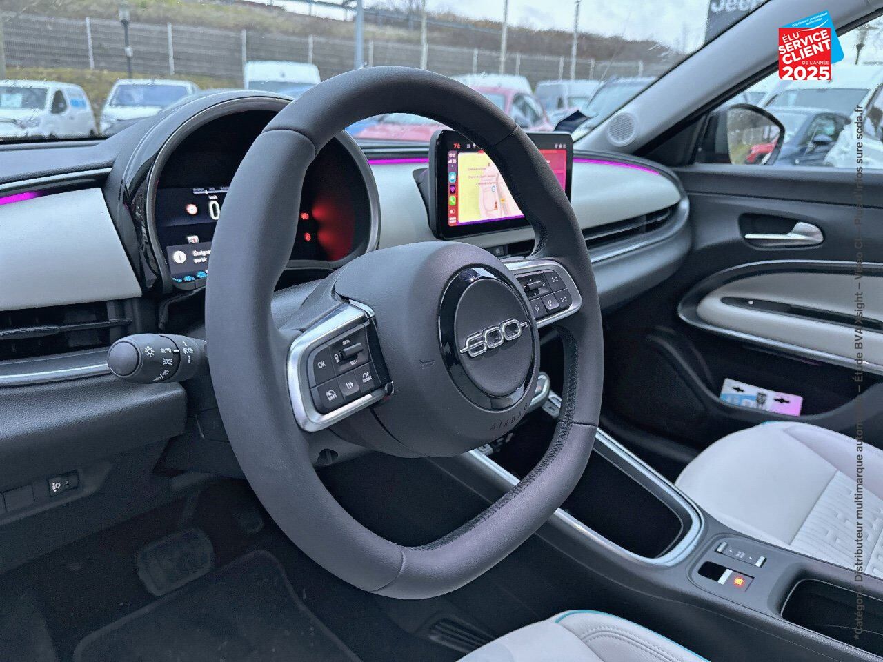Véhicule d'occasion FIAT 600 E 156CH 54KWH LA PRIMA chez Fiat Strasbourg