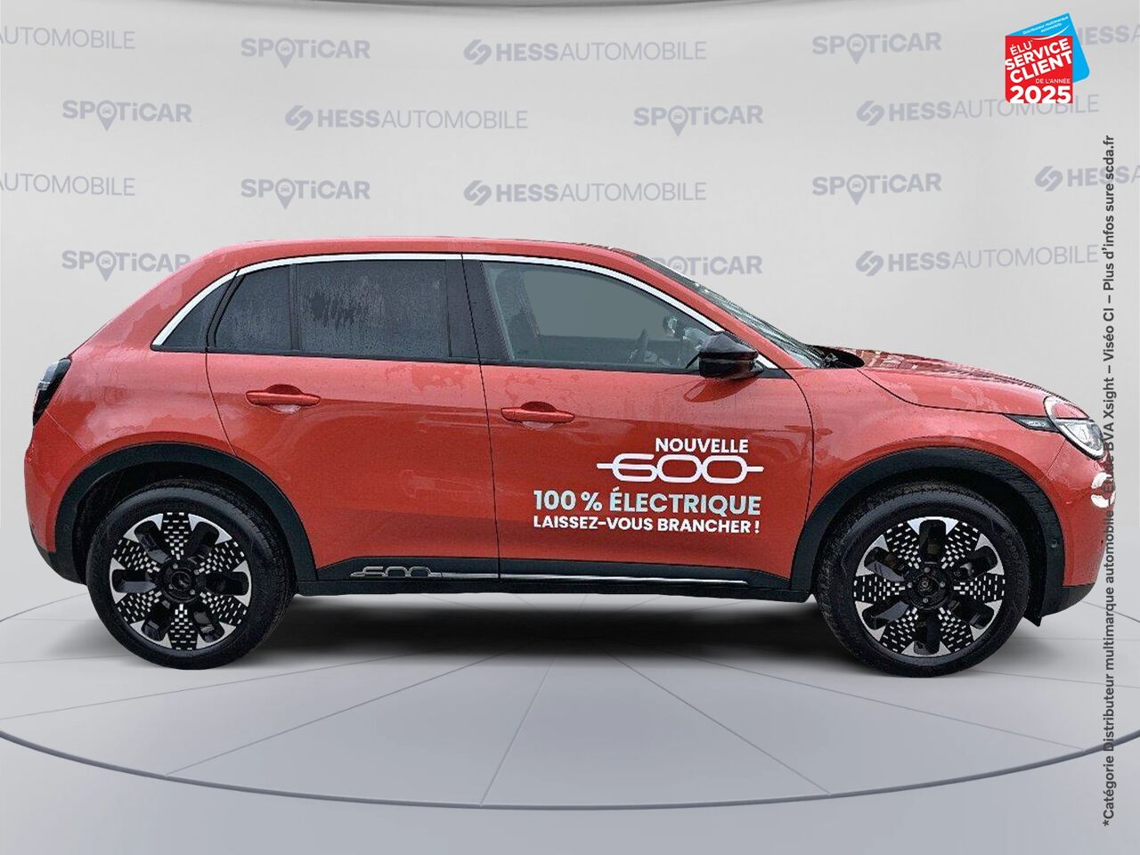 Véhicule d'occasion FIAT 600 E 156CH 54KWH LA PRIMA chez Fiat Strasbourg