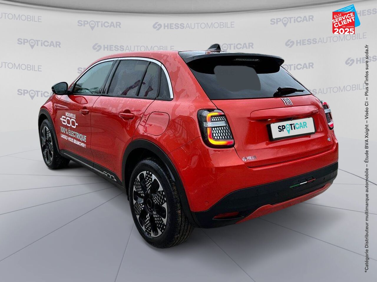 Véhicule d'occasion FIAT 600 E 156CH 54KWH LA PRIMA chez Fiat Strasbourg