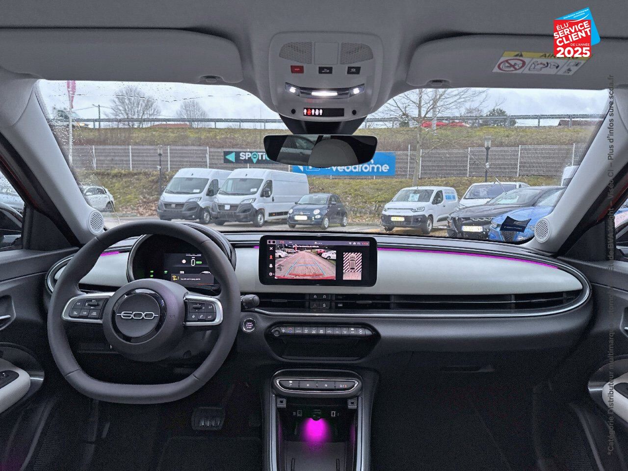 Véhicule d'occasion FIAT 600 E 156CH 54KWH LA PRIMA chez Fiat Strasbourg
