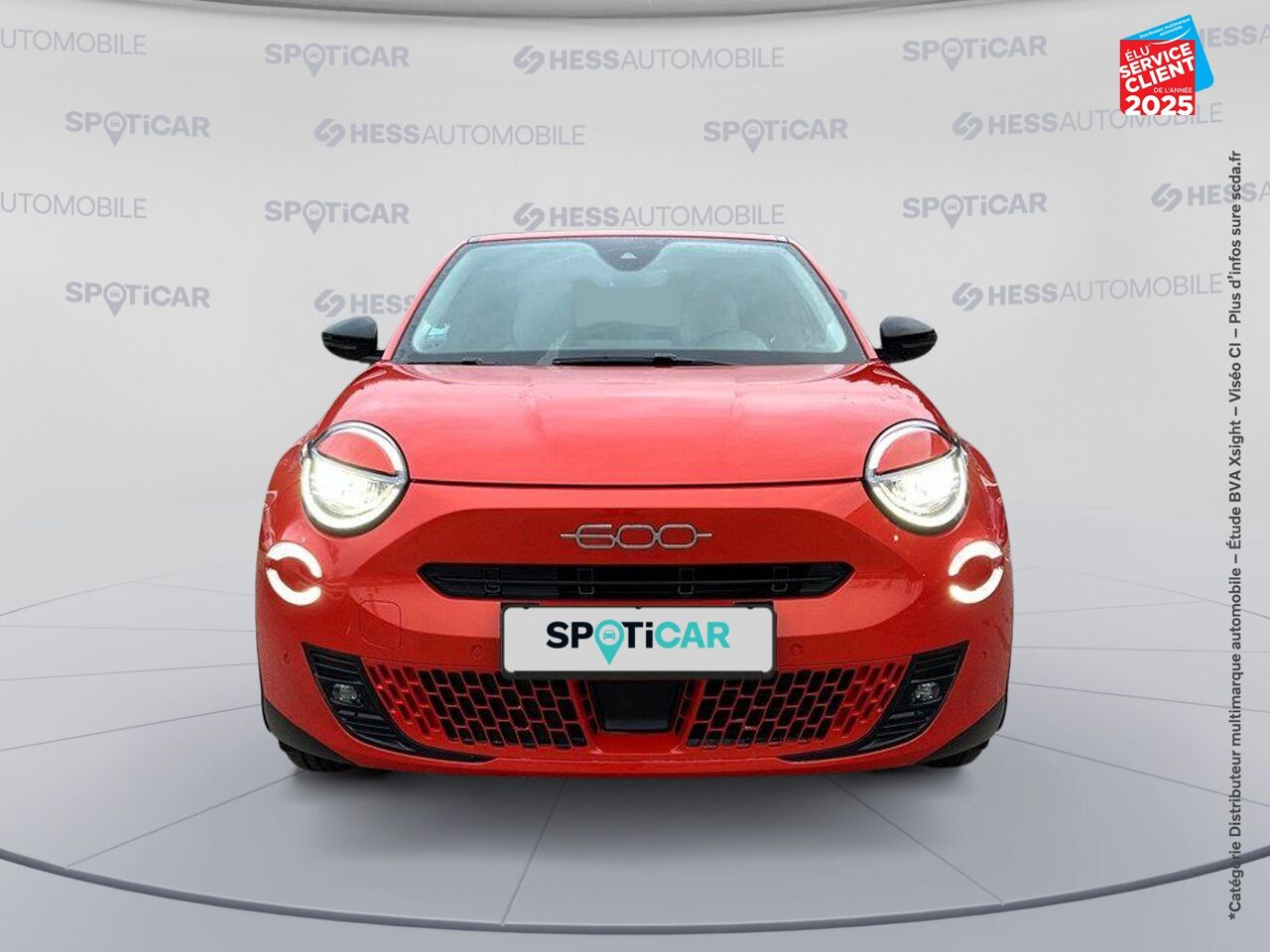 Véhicule d'occasion FIAT 600 E 156CH 54KWH LA PRIMA chez Fiat Strasbourg