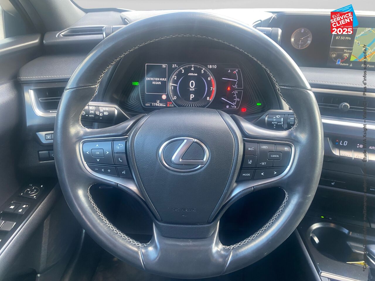 Véhicule d'occasion LEXUS UX 250H 4WD LUXE MY19 chez Dacia Mulhouse