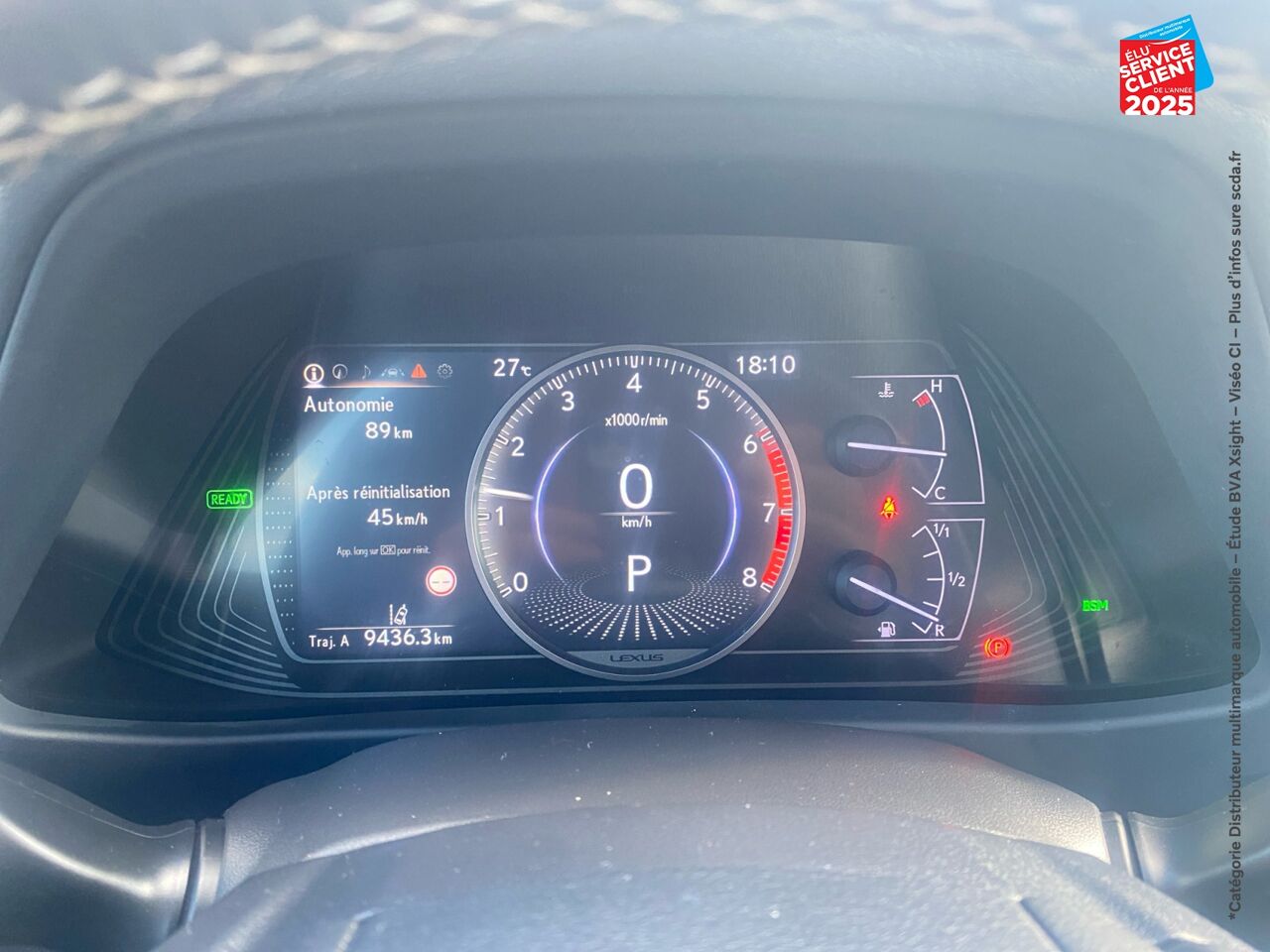 Véhicule d'occasion LEXUS UX 250H 4WD LUXE MY19 chez Dacia Mulhouse