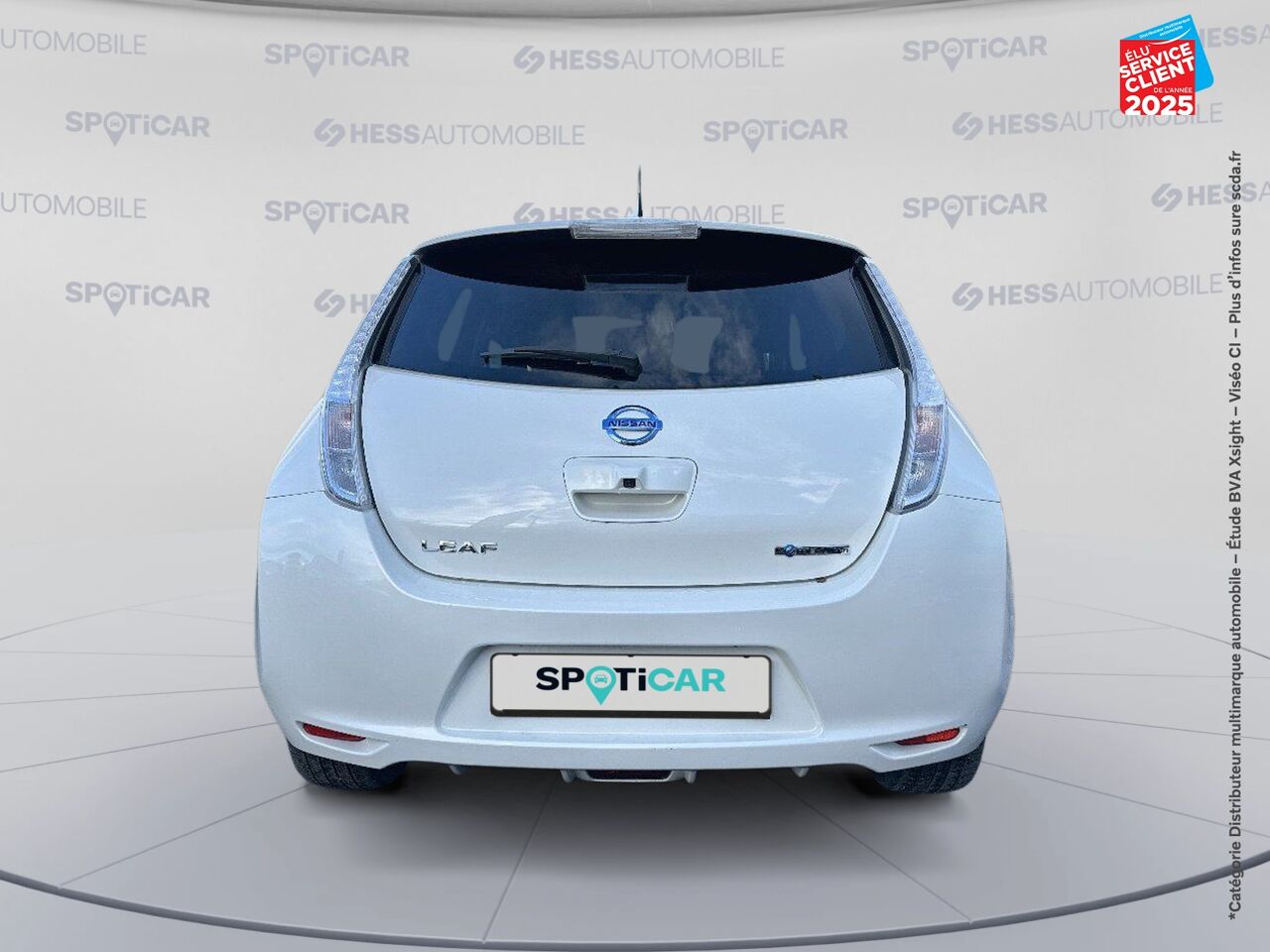 Véhicule d'occasion NISSAN LEAF 109CH 30KWH TEKNA MY17 chez Renault Saint-Louis
