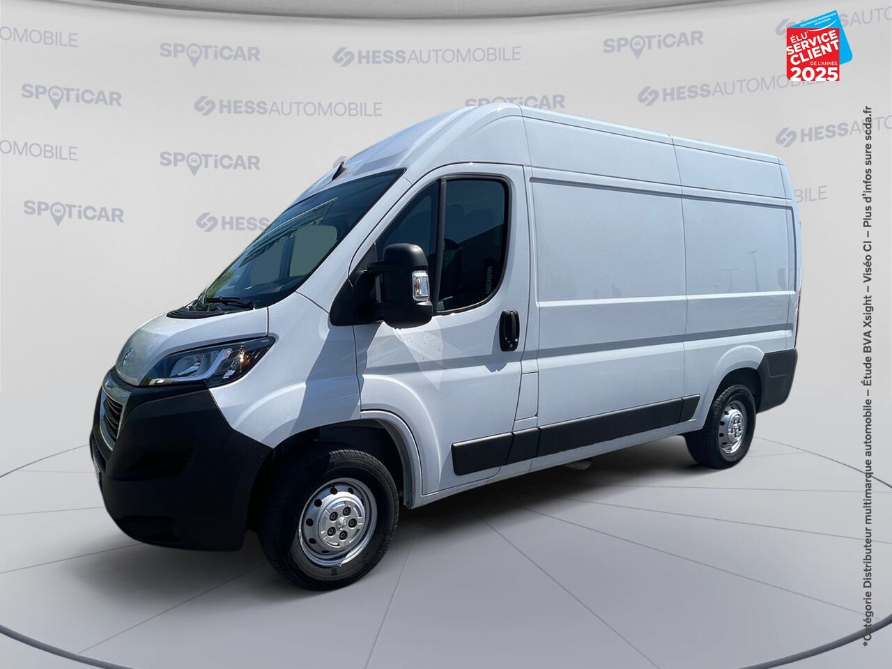 Véhicule d'occasion PEUGEOT BOXER FG 335 L2H2 2.2 BLUEHDI SS 120CH PREMIUM chez Renault Montbéliard
