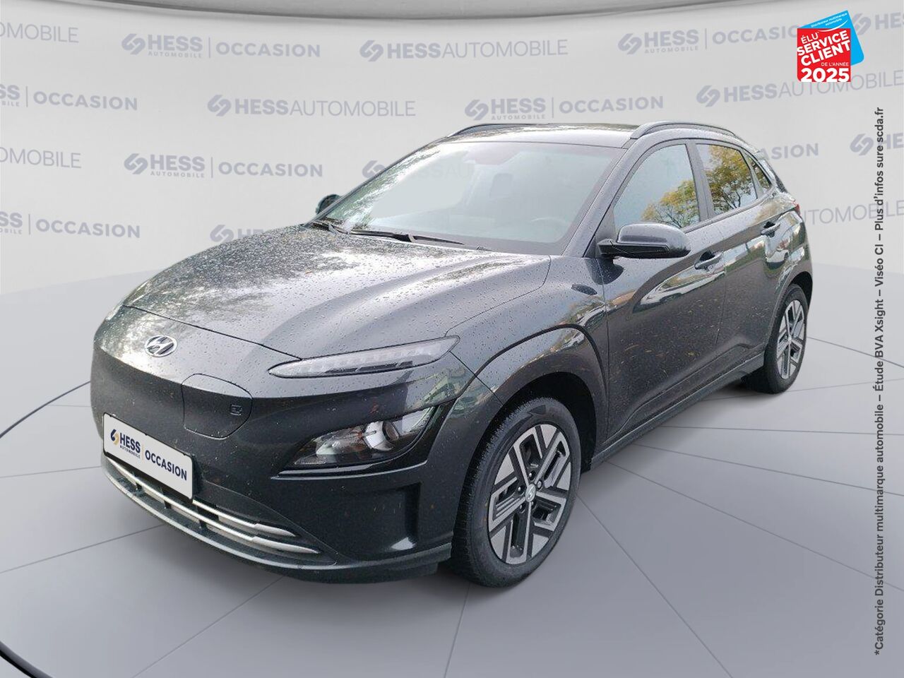Véhicule d'occasion HYUNDAI KONA ELECTRIC 39 KWH - 136 CH INTUITIVE CARPLAY CAMERA chez Hyundai Mulhouse