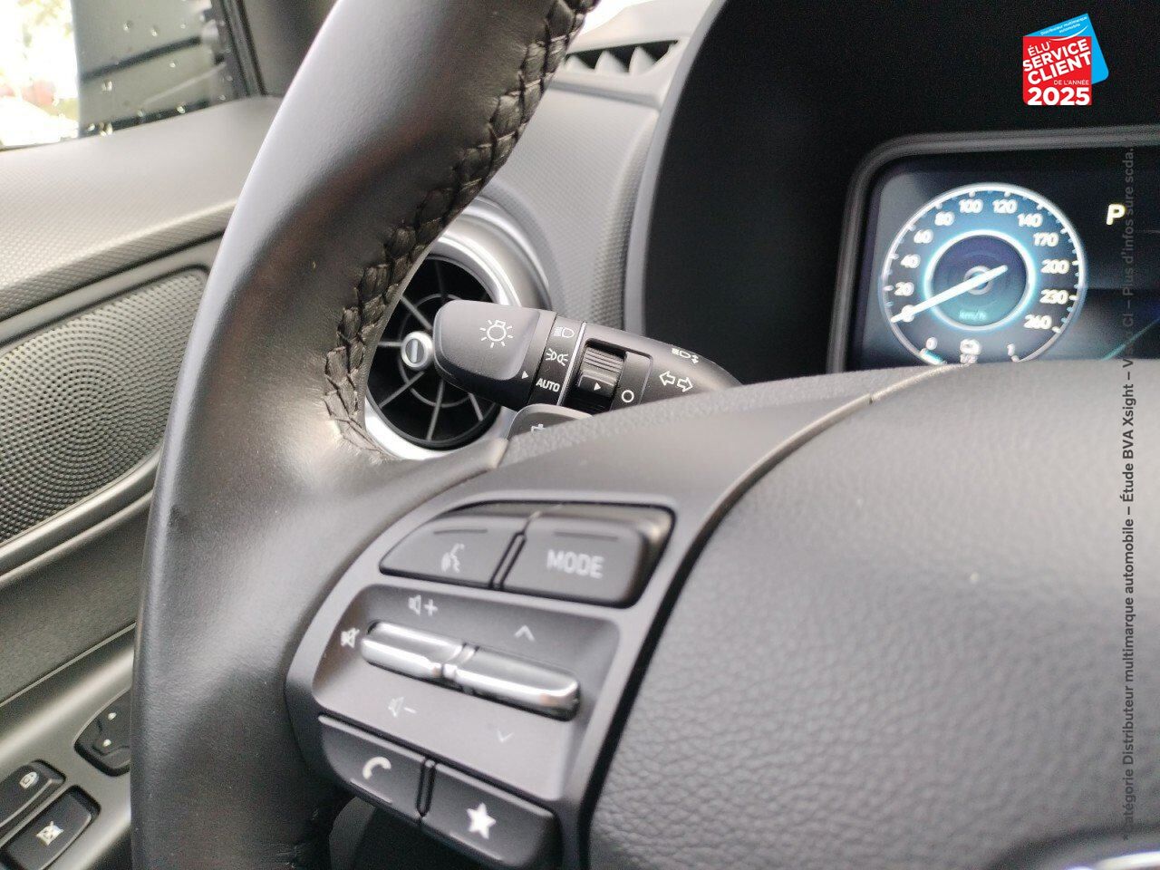 Véhicule d'occasion HYUNDAI KONA ELECTRIC 39 KWH - 136 CH INTUITIVE CARPLAY CAMERA chez Hyundai Mulhouse