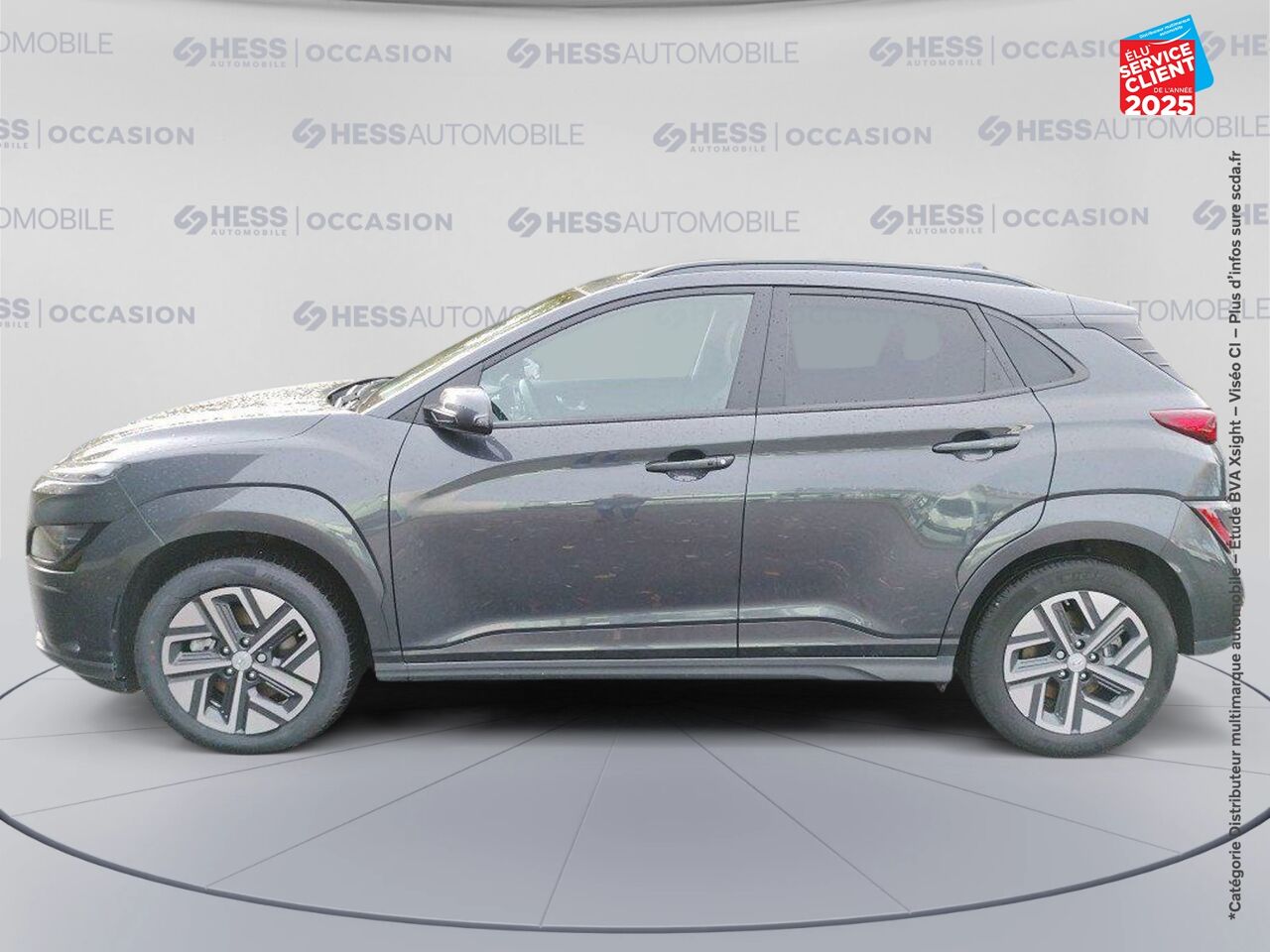 Véhicule d'occasion HYUNDAI KONA ELECTRIC 39 KWH - 136 CH INTUITIVE CARPLAY CAMERA chez Hyundai Mulhouse