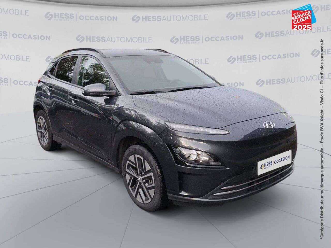 Véhicule d'occasion HYUNDAI KONA ELECTRIC 39 KWH - 136 CH INTUITIVE CARPLAY CAMERA chez Hyundai Mulhouse