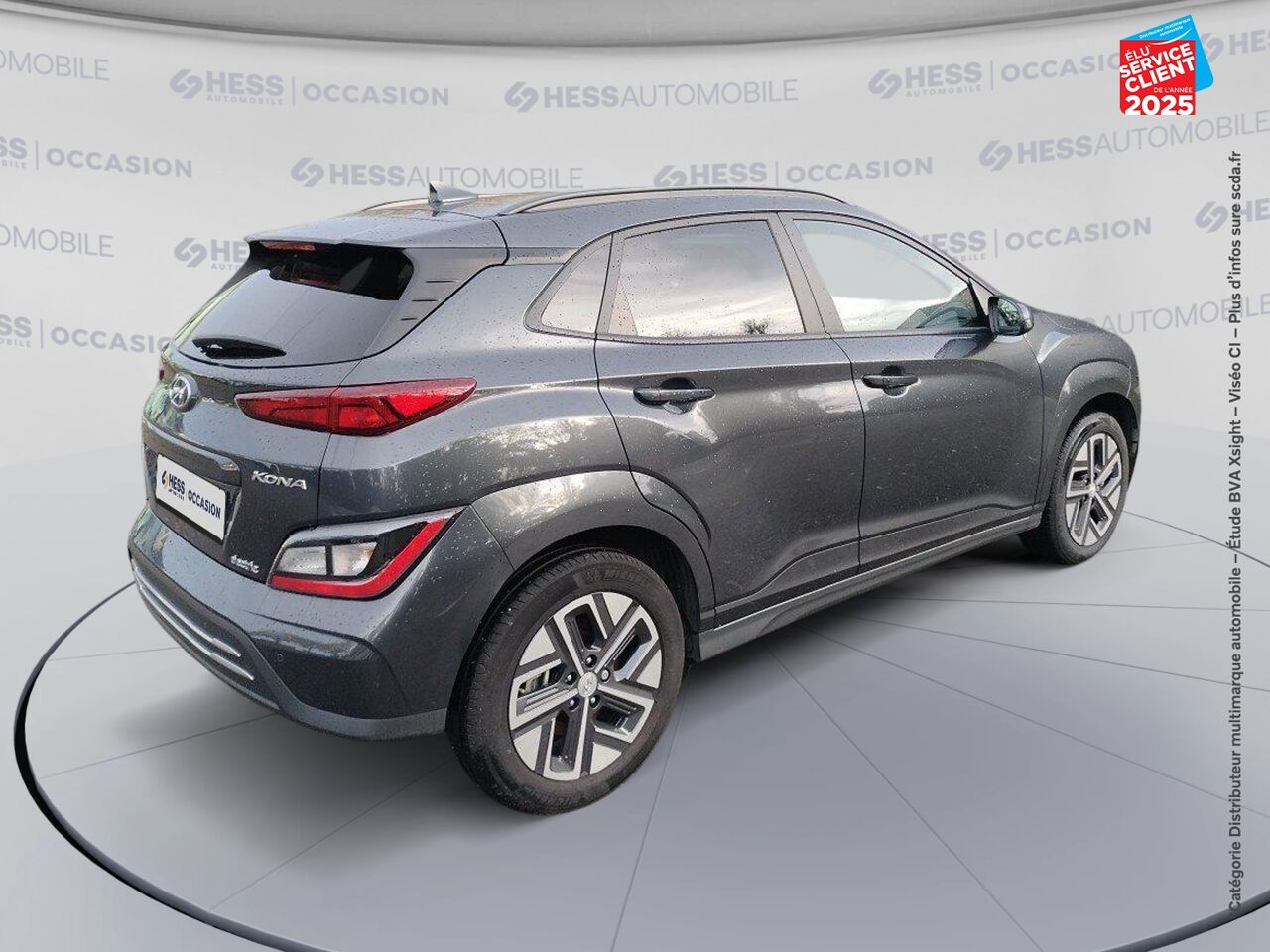 Véhicule d'occasion HYUNDAI KONA ELECTRIC 39 KWH - 136 CH INTUITIVE CARPLAY CAMERA chez Hyundai Mulhouse
