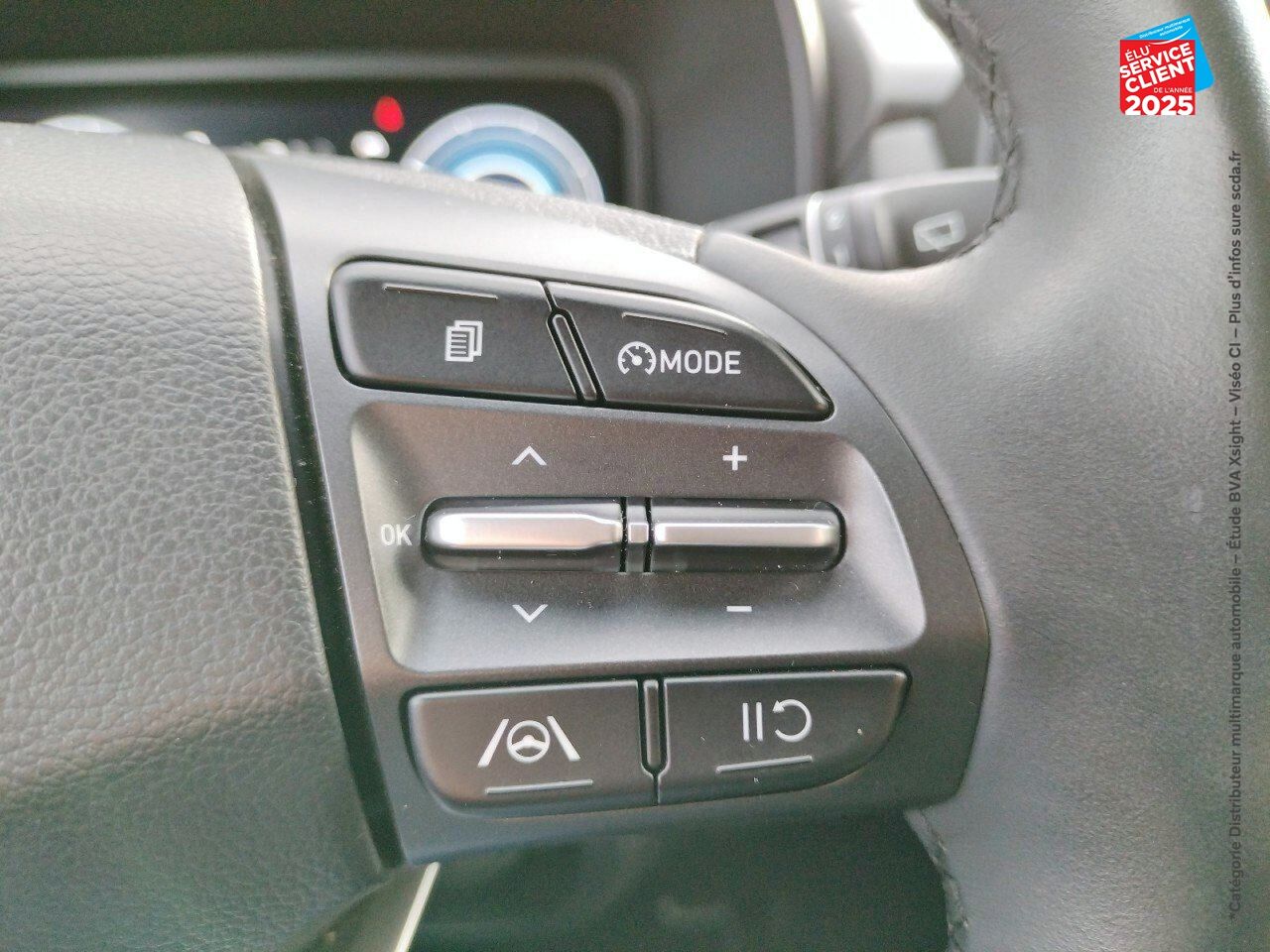 Véhicule d'occasion HYUNDAI KONA ELECTRIC 39 KWH - 136 CH INTUITIVE CARPLAY CAMERA chez Hyundai Mulhouse