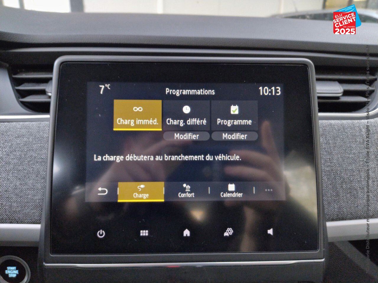 Véhicule d'occasion RENAULT ZOE ZEN CHARGE NORMALE R110 - 20 chez Renault Saint-Louis