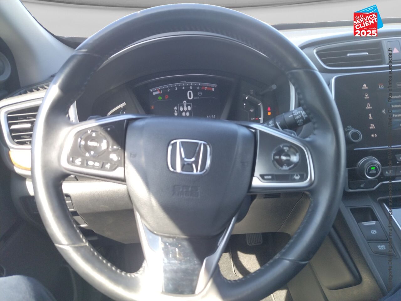 Véhicule d'occasion HONDA CR-V 1.5 I-VTEC 193CH EXECUTIVE 4WD CVT 7 PLACES SIEGES CHAUF CAMERA chez Opel Saint-Dizier