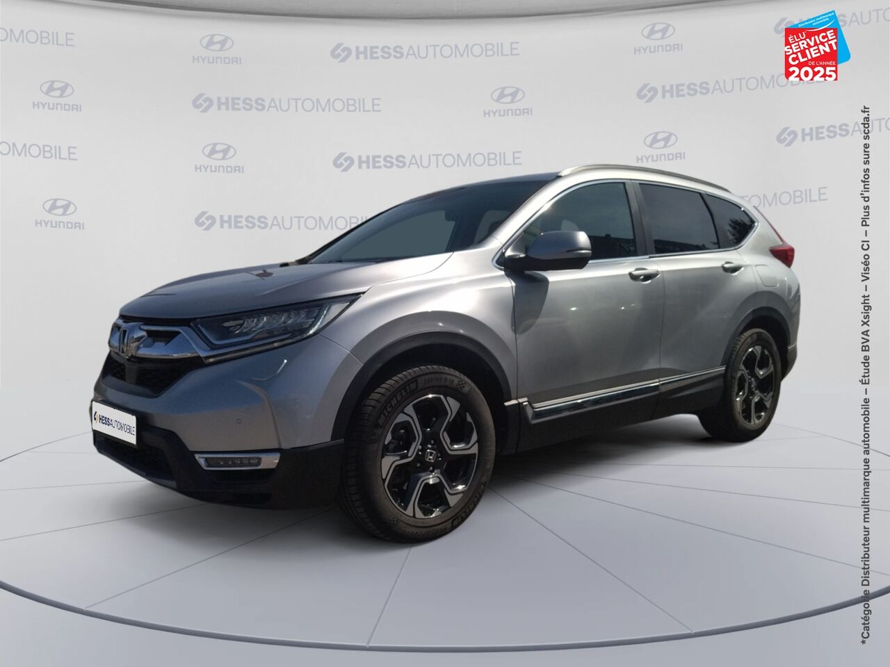 Véhicule d'occasion HONDA CR-V 1.5 I-VTEC 193CH EXECUTIVE 4WD CVT 7 PLACES SIEGES CHAUF CAMERA chez Opel Saint-Dizier
