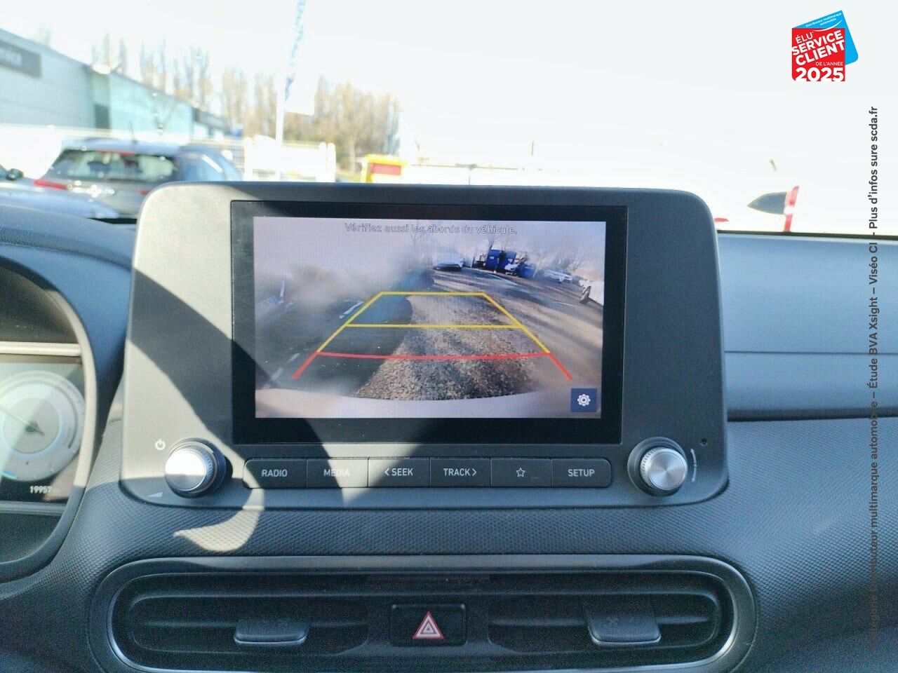 Véhicule d'occasion HYUNDAI KONA ELECTRIC 39KWH - 136 CH INTUITIVE CARPLAY CAMERA chez Hyundai Epernay