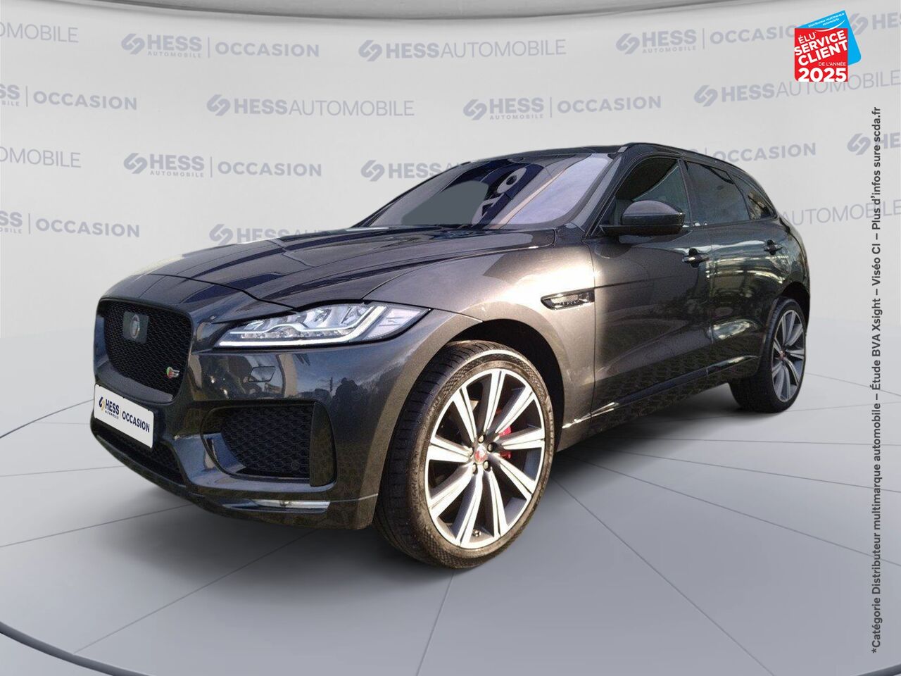 Véhicule d'occasion JAGUAR F-PACE V6 3.0 SUPERCHARGED 380CH S 4X4 BVA8 chez Renault Saint-Louis