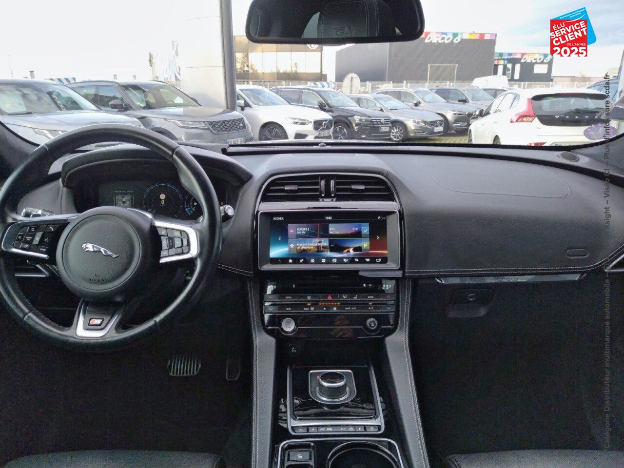 Véhicule d'occasion JAGUAR F-PACE V6 3.0 SUPERCHARGED 380CH S 4X4 BVA8 chez Renault Saint-Louis