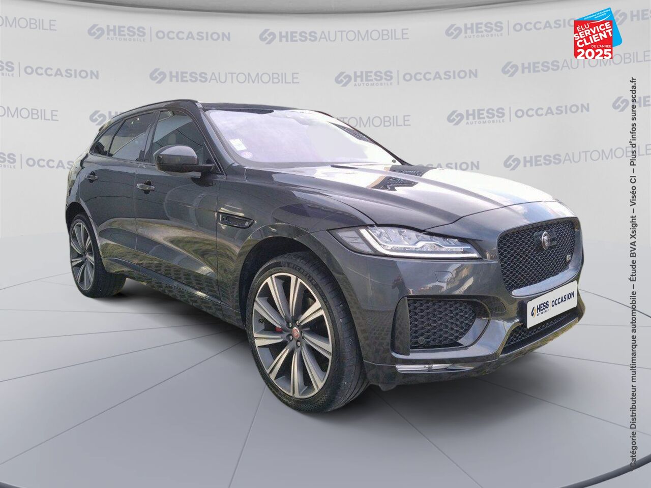 Véhicule d'occasion JAGUAR F-PACE V6 3.0 SUPERCHARGED 380CH S 4X4 BVA8 chez Renault Saint-Louis