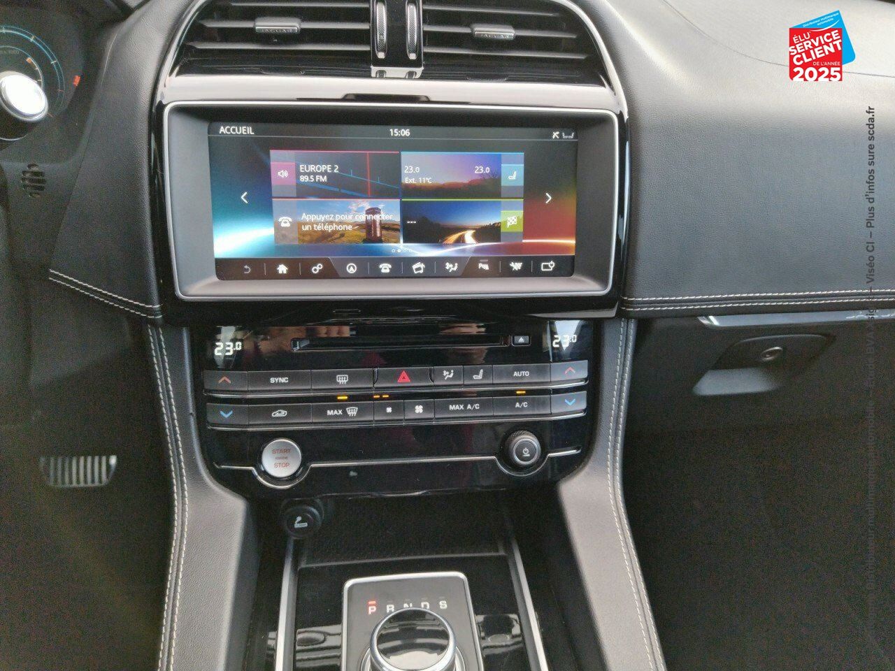 Véhicule d'occasion JAGUAR F-PACE V6 3.0 SUPERCHARGED 380CH S 4X4 BVA8 chez Renault Saint-Louis