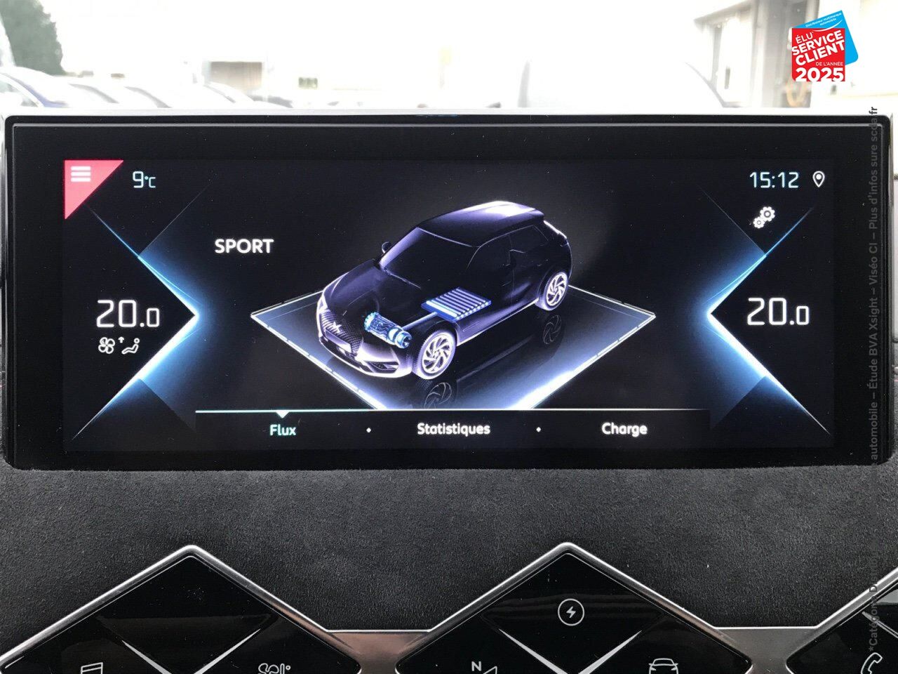 Véhicule d'occasion DS DS 3 CROSSBACK E-TENSE PERFORMANCE LINE 4CV chez Hyundai Epernay