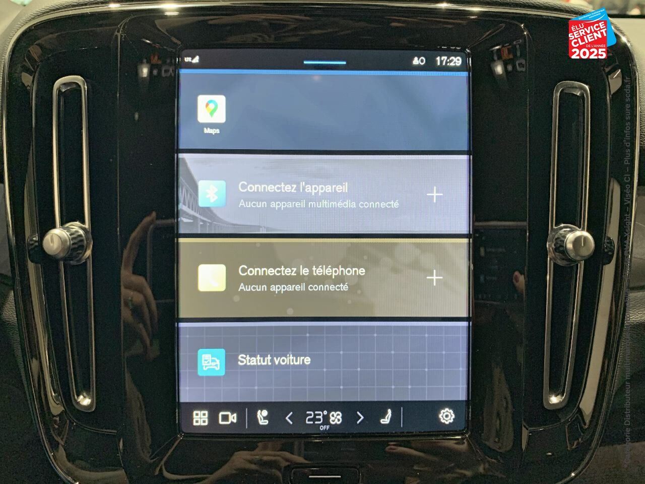 Véhicule d'occasion VOLVO C40 RECHARGE EXTENDED RANGE 252CH ULTIMATE chez Volvo Metz