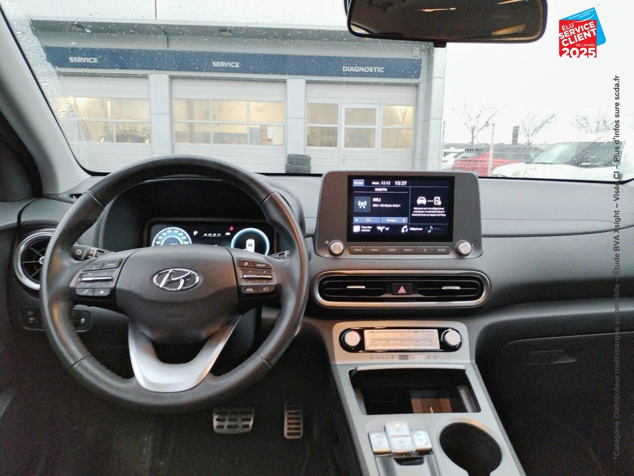 Véhicule d'occasion HYUNDAI KONA ELECTRIC 39 KWH 136 CH INTUITIVE CARPLAY CAMERA chez Hyundai Mulhouse