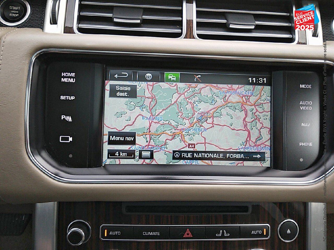 Véhicule d'occasion LAND-ROVER RANGE ROVER 3.0 TDV6 258 AUTOBIOGRAPHY SWB MARK V chez Primocar