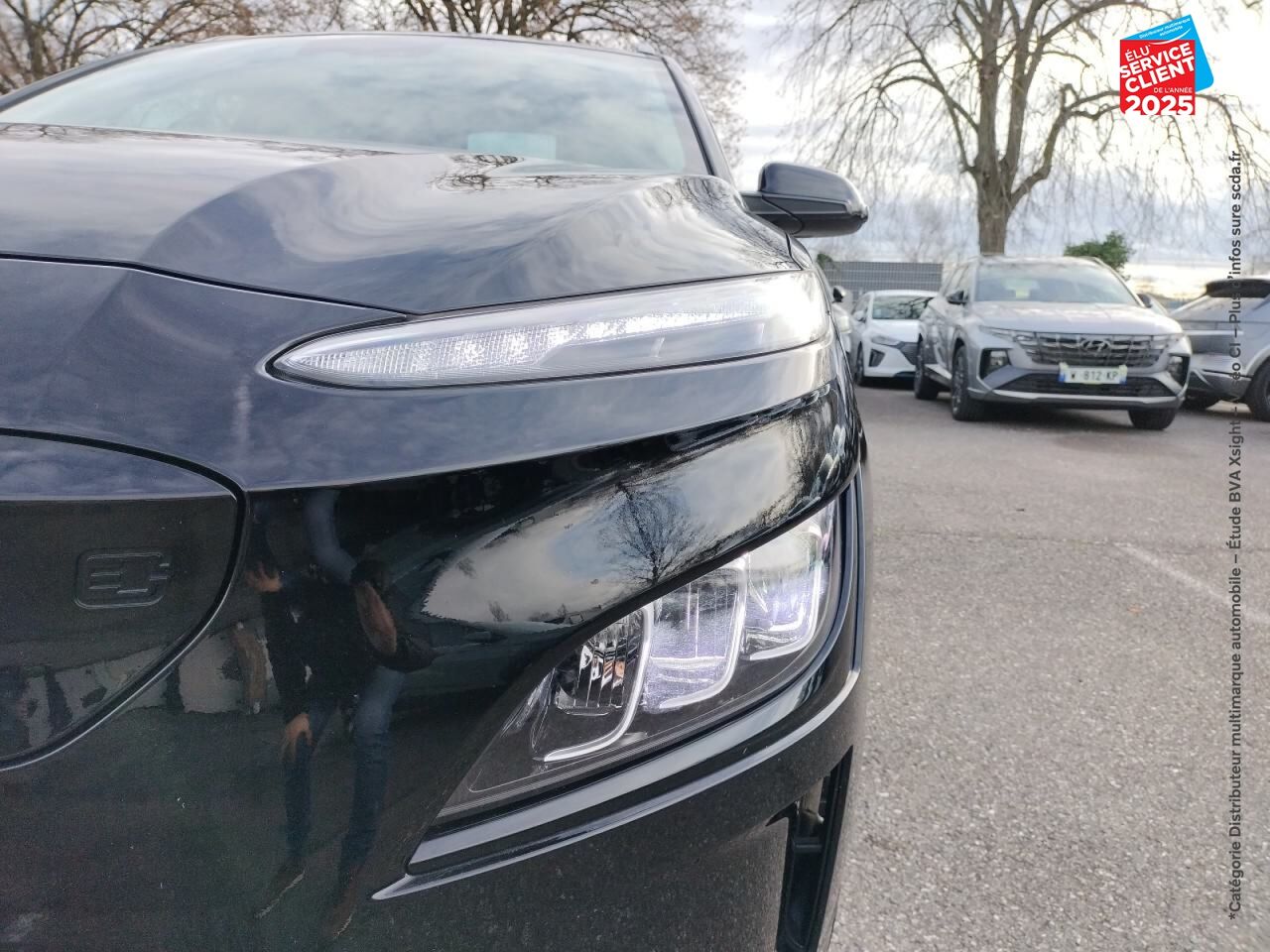Véhicule d'occasion HYUNDAI KONA ELECTRIC 39 KWH - 136 CH CREATIVE GPS CAMERA chez Hyundai Epernay