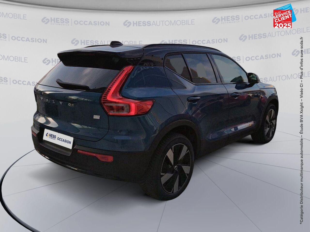 Véhicule d'occasion VOLVO XC40 RECHARGE EXTENDED RANGE 252CH ULTIMATE chez Volvo Epernay