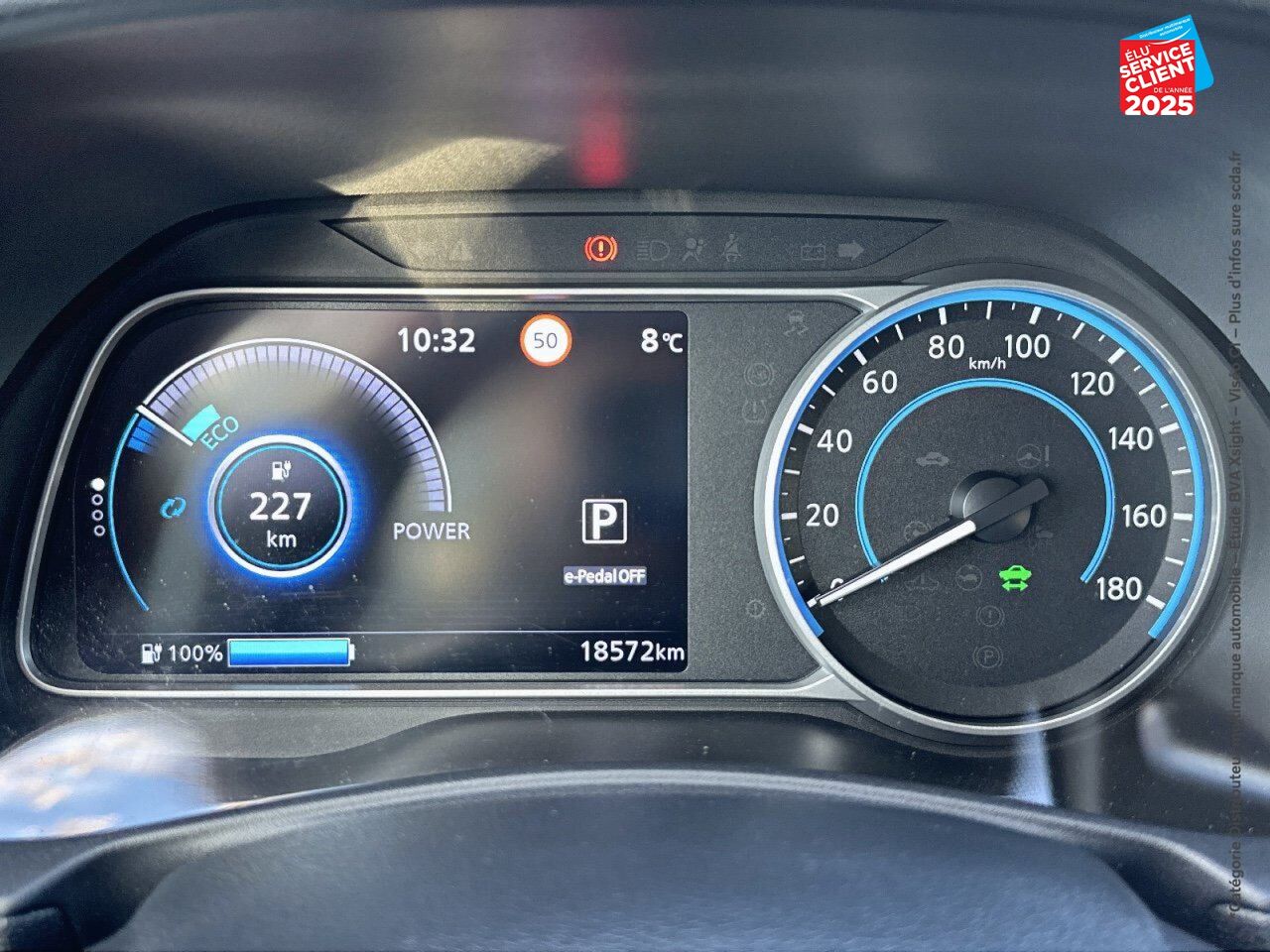 Véhicule d'occasion NISSAN LEAF 150CH 40KWH N-CONNECTA 19.5 chez HESS Automobile