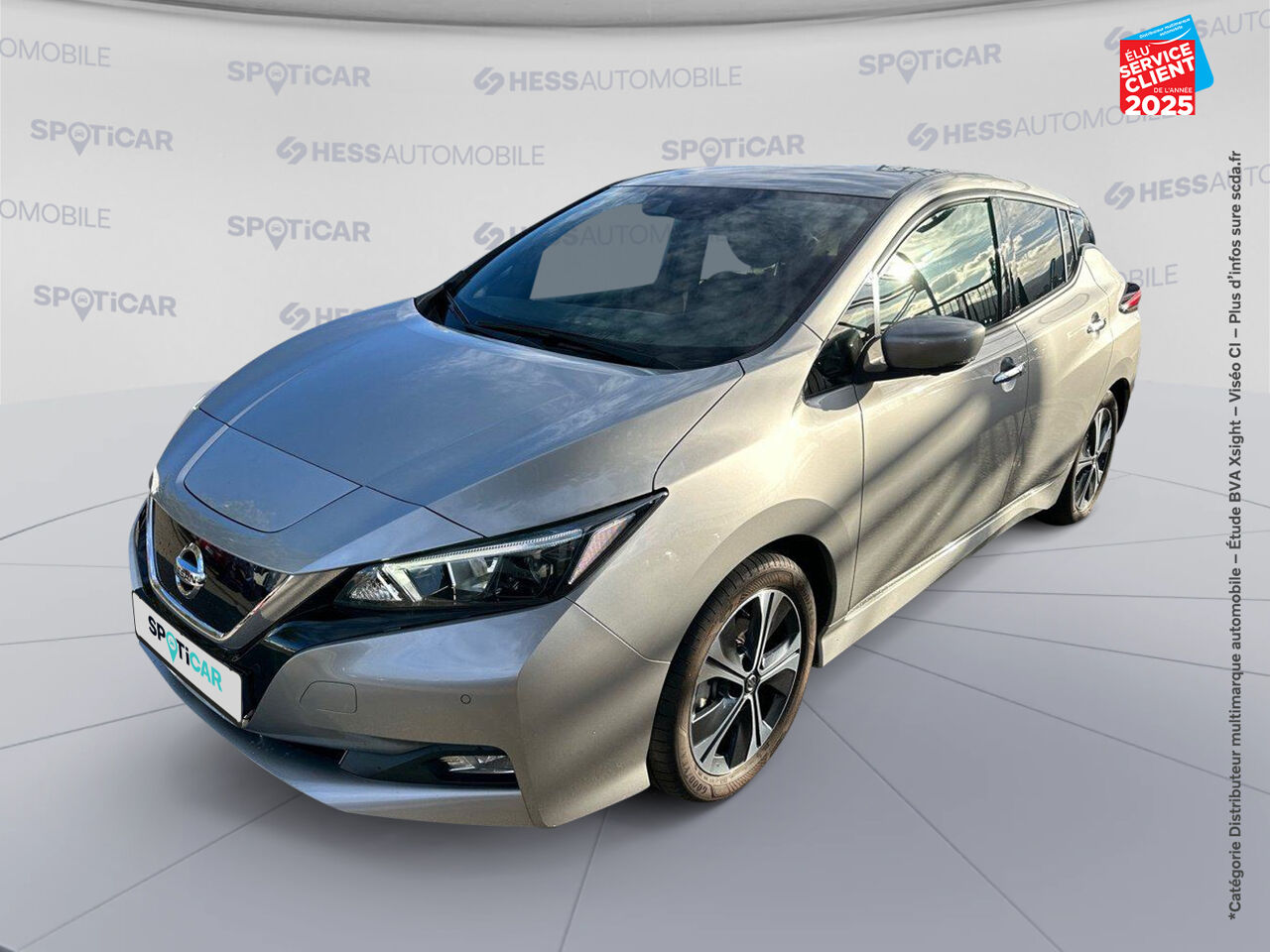 Véhicule d'occasion NISSAN LEAF 150CH 40KWH N-CONNECTA 19.5 chez HESS Automobile