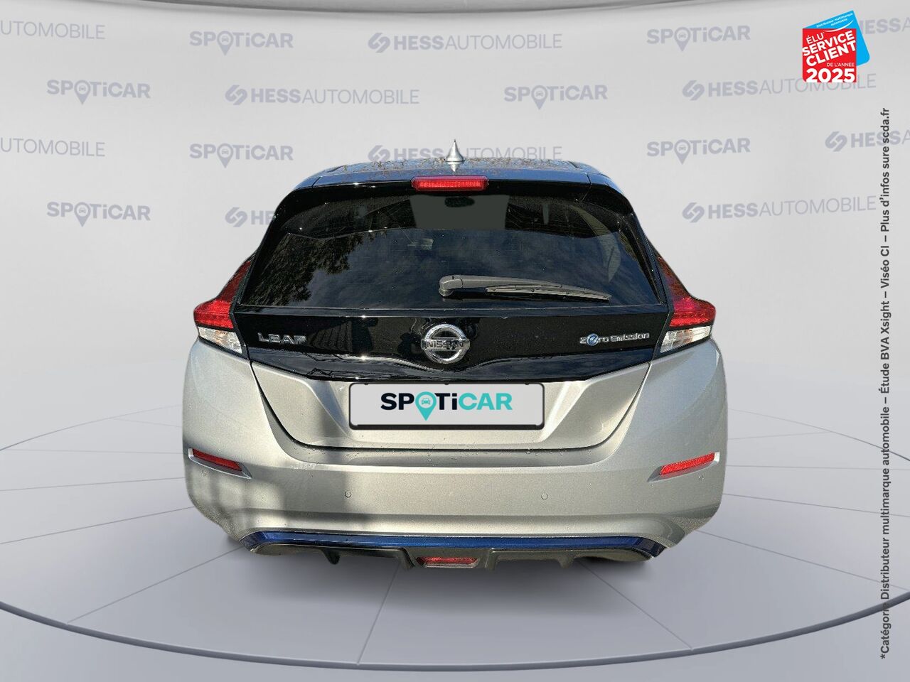 Véhicule d'occasion NISSAN LEAF 150CH 40KWH N-CONNECTA 19.5 chez HESS Automobile