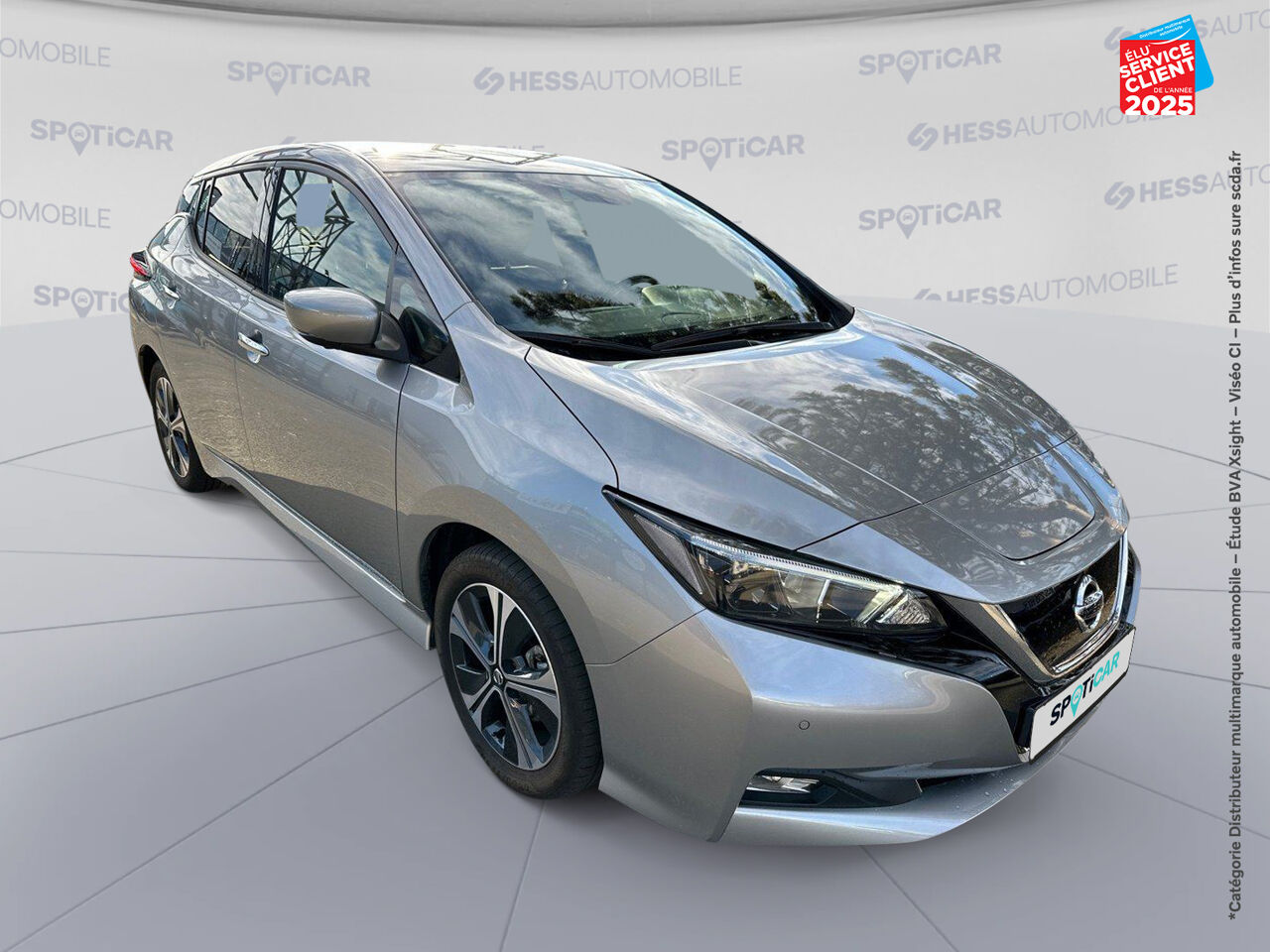Véhicule d'occasion NISSAN LEAF 150CH 40KWH N-CONNECTA 19.5 chez HESS Automobile