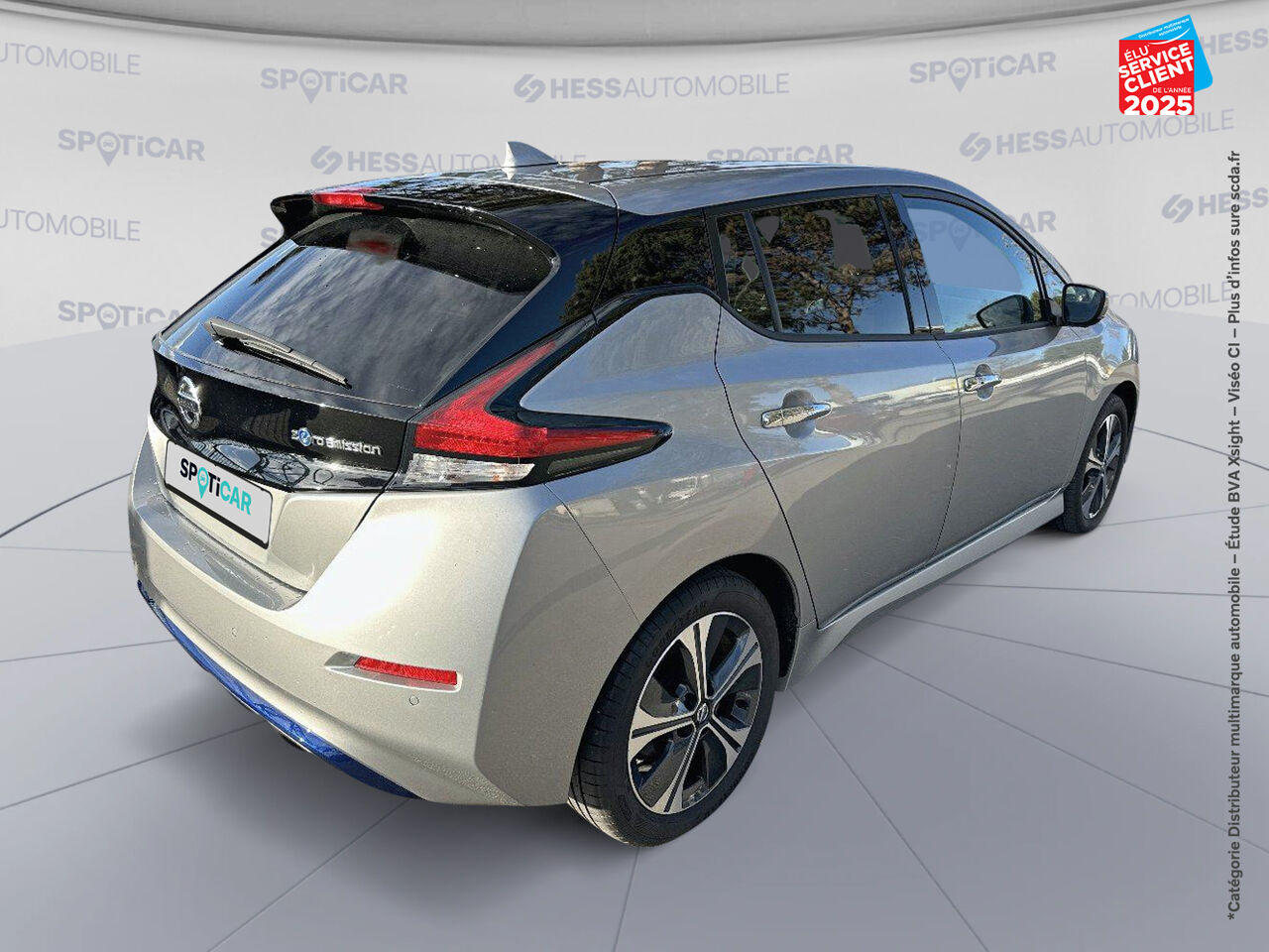 Véhicule d'occasion NISSAN LEAF 150CH 40KWH N-CONNECTA 19.5 chez HESS Automobile