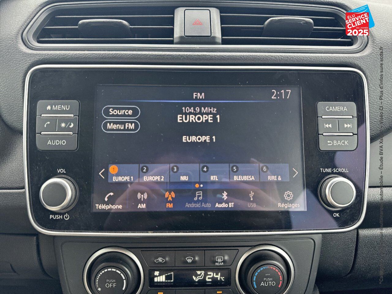 Véhicule d'occasion NISSAN LEAF 150CH 40KWH ACENTA 21.5 chez Hyundai Epernay