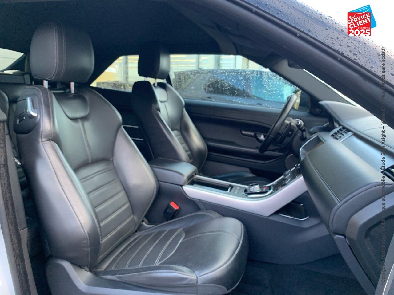 Véhicule d'occasion LAND-ROVER RANGE EVOQUE CAB 2.0 TD4 180 SE DYNAMIC BVA MARK III CUIR SIEGE CHAUF CAMERA GPS chez Volvo Epernay